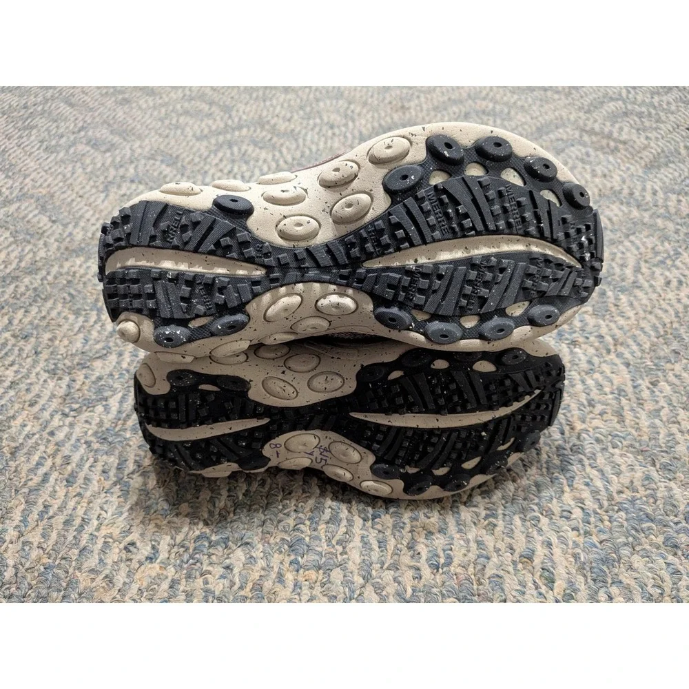 Merrell Jungle Moc Explorer Gray Black Knit Slip On Walking Shoes J005594 Mens 8